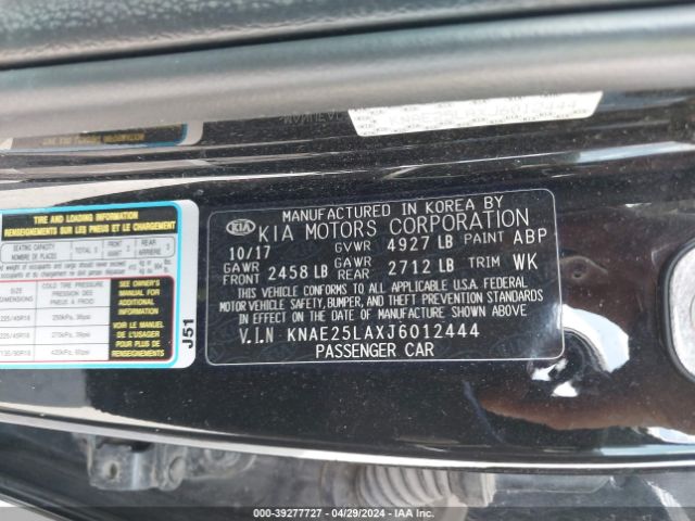 KNAE25LAXJ6012444 KIA Stinger Premium