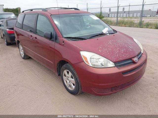 Auction sale of the 2005 Toyota Sienna Le, vin: 5TDZA23C05S387319, lot number: 39277872
