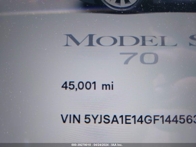 Tesla Model S 60/70/75/85 2016 5YJSA1E14GF144563 Image 16