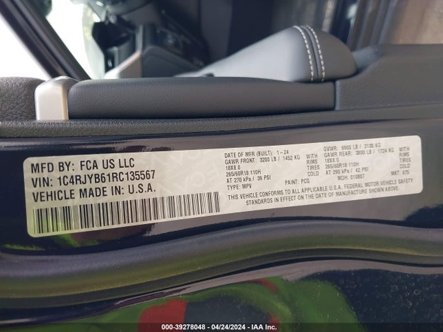 Jeep Grand Cherokee 4xe 2024 1C4RJYB61RC135567 Image 9