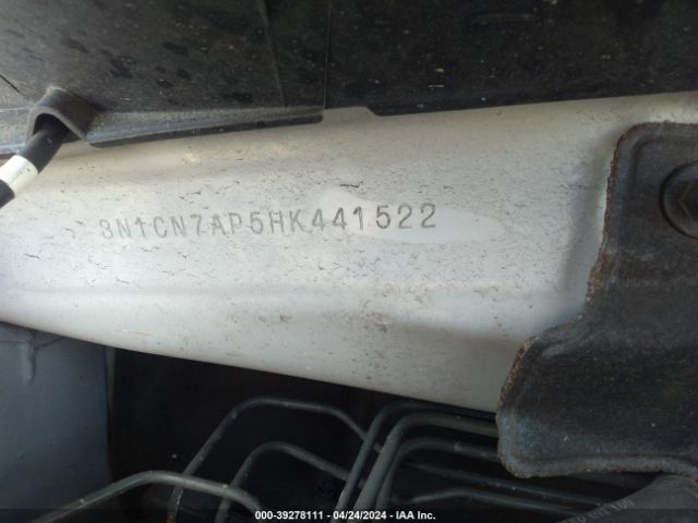 3N1CN7AP5HK441522 Nissan Versa 1.6 Sv
