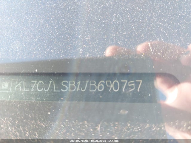 Chevrolet Trax Lt 2018 KL7CJLSB1JB690757 Image 9