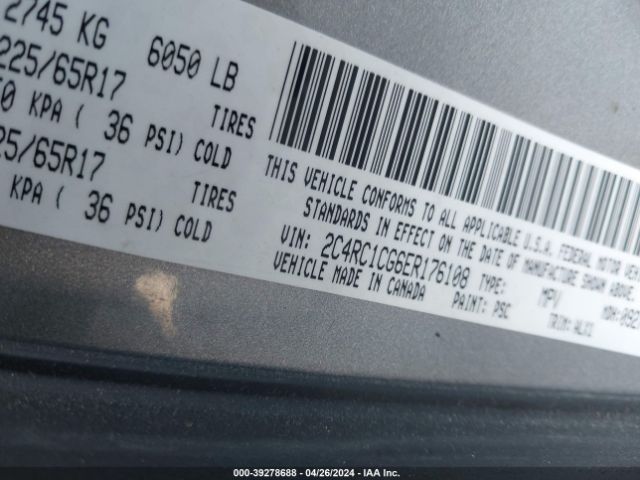 2C4RC1CG6ER176108 Chrysler Town & Country Touring-l
