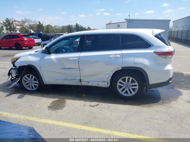 Toyota Highlander Le 2016 5TDZARFH6GS021206 Image 14