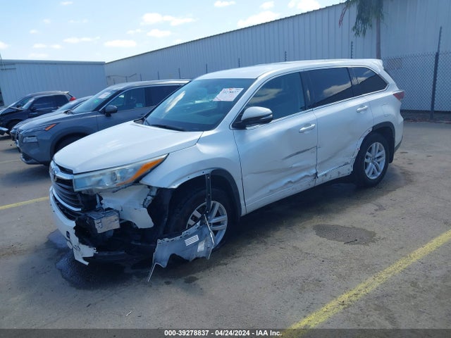 Toyota Highlander Le 2016 5TDZARFH6GS021206 Image 2