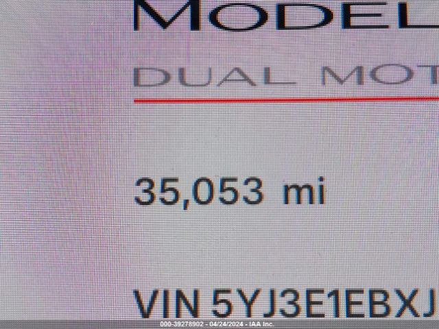 5YJ3E1EBXJF083342 Tesla Model 3 Long Range/performance