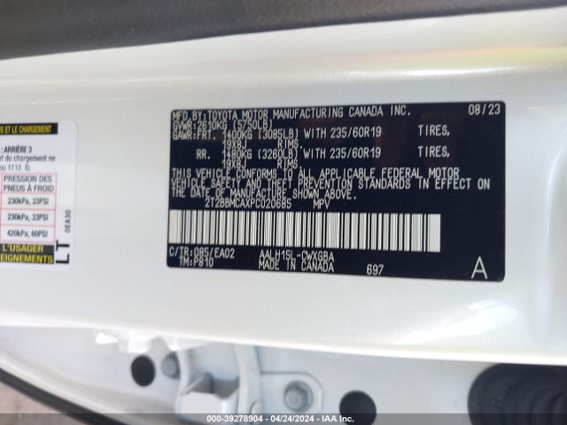 Lexus Rx 350h Premium 2023 2T2BBMCAXPC020685 Image 9