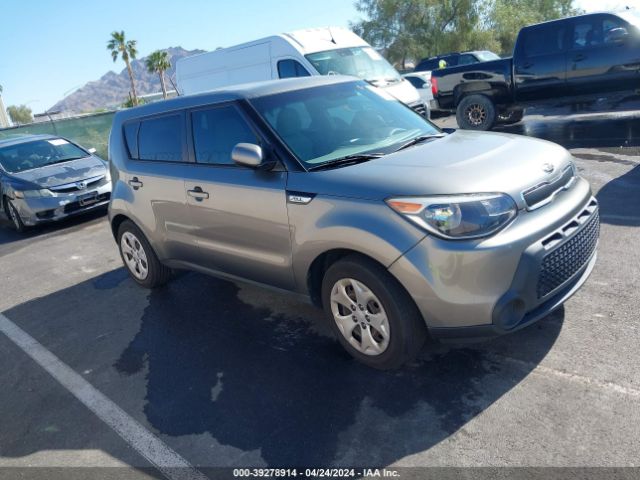 Auction sale of the 2015 Kia Soul, vin: KNDJN2A25F7158271, lot number: 39278914