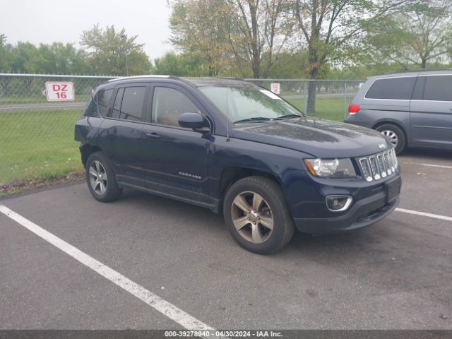 Aukcja sprzedaży 2017 Jeep Compass High Altitude 4x4, vin: 1C4NJDEB5HD129747, numer aukcji: 39278940