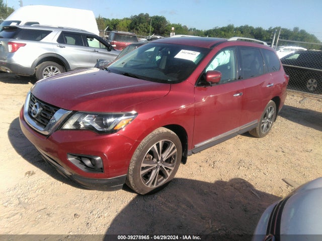 Nissan Pathfinder Platinum 2017 5N1DR2MM1HC621589 Image 2