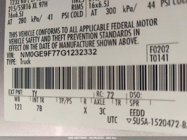 Ford Transit Connect Xlt 2016 NM0GE9F77G1232332 Image 9