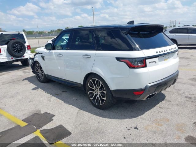 SALWR2SU3NA212378 Land Rover Range Rover Sport Hse Silver Edition Mhev