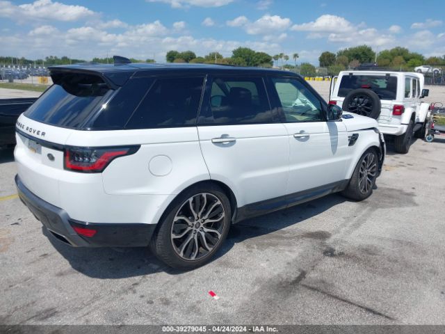 SALWR2SU3NA212378 Land Rover Range Rover Sport Hse Silver Edition Mhev