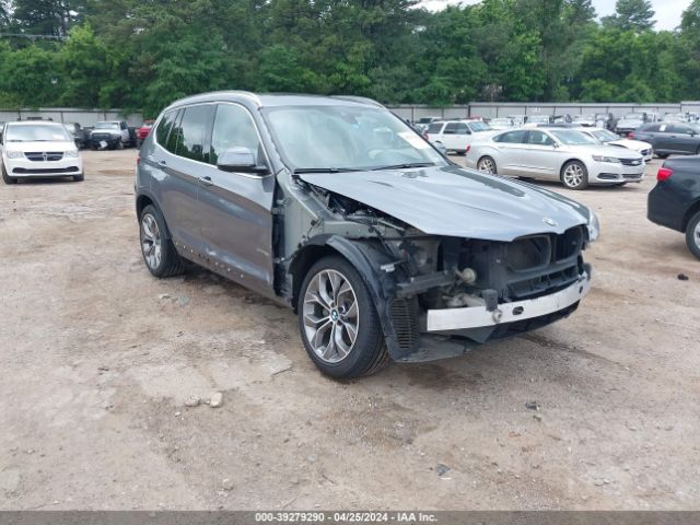 Aukcja sprzedaży 2017 Bmw X3 Sdrive28i, vin: 5UXWZ7C56H0U46650, numer aukcji: 39279290