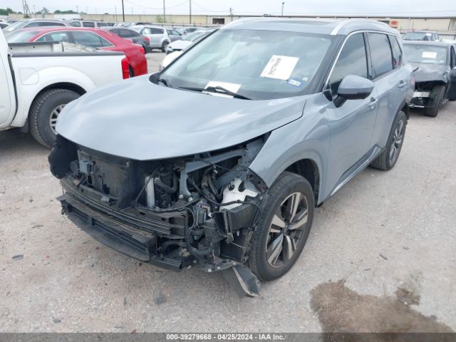 JN8BT3DC4NW119197 Nissan Rogue Platinum Fwd