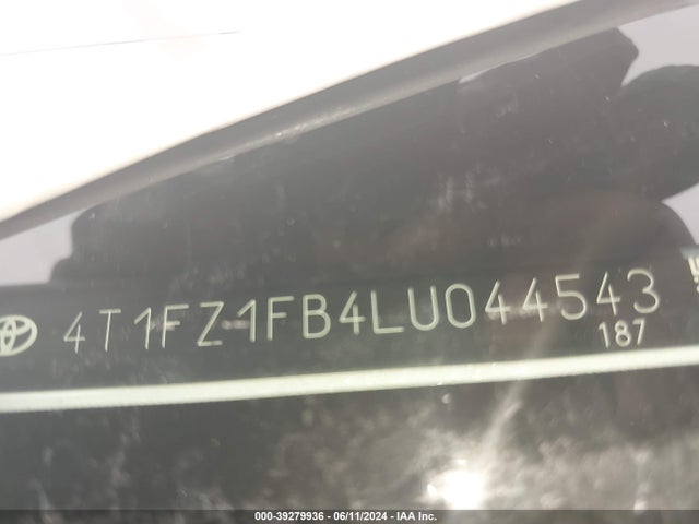 Toyota Avalon Trd 2020 4T1FZ1FB4LU044543 Image 9