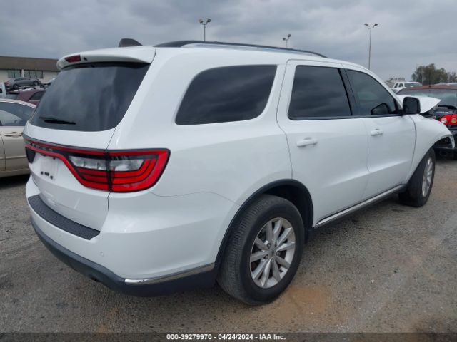 1C4RDHAG7LC411355 Dodge Durango Sxt Plus Rwd