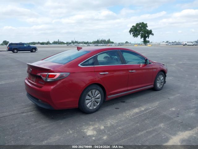 KMHE24L16GA040529 Hyundai Sonata Hybrid Se