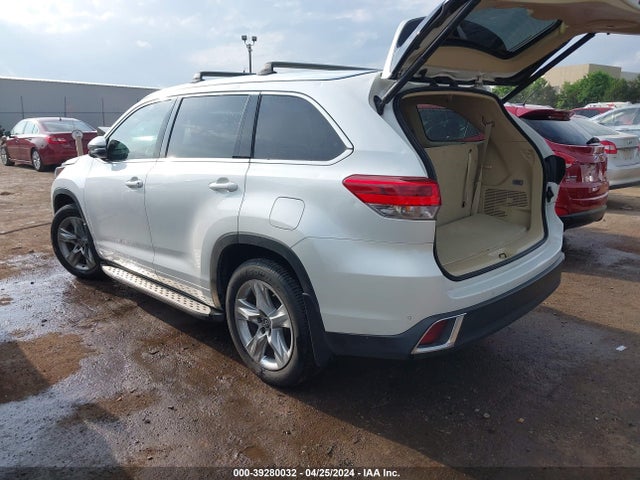 Toyota Highlander Limited 2019 5TDYZRFH8KS341771 Image 3