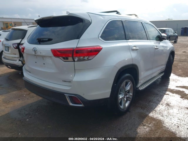 Toyota Highlander Limited 2019 5TDYZRFH8KS341771 Image 4