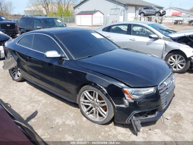 2015 Audi S5 3.0t Premium Plus მანქანა იყიდება აუქციონზე, vin: WAUVGAFRXFA001797, აუქციონის ნომერი: 39280071