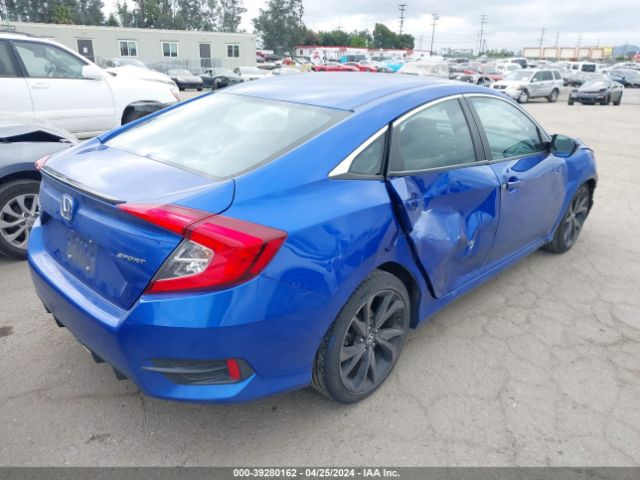 19XFC2F89KE206700 Honda Civic Sport