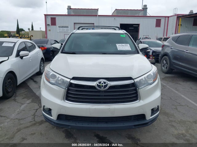 Toyota Highlander Xle V6 2015 5TDKKRFH9FS113133 Image 12