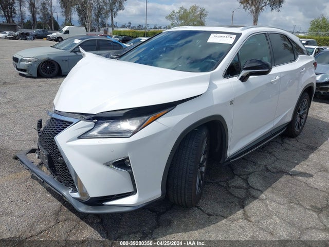 2T2BZMCA3HC117000 Lexus Rx 350 F Sport