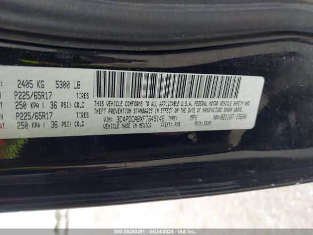 3C4PDCABXFT645142 Dodge Journey American Value Pkg
