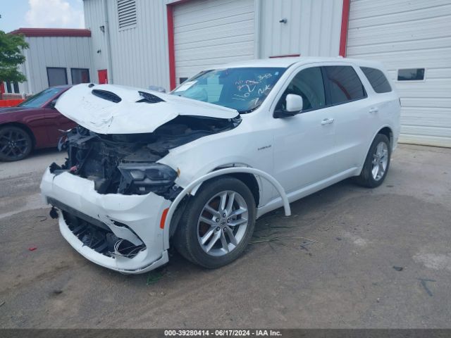 1C4SDHCTXNC101621 Dodge Durango R/t Rwd