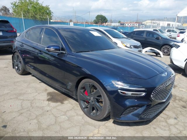 Aukcja sprzedaży 2023 Genesis G70 3.3t Awd, vin: KMTG54TE9PU113416, numer aukcji: 39280925