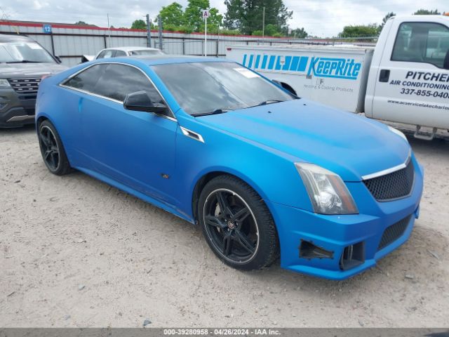 Auction sale of the 2013 Cadillac Cts-v, vin: 1G6DV1EP2D0126528, lot number: 39280958