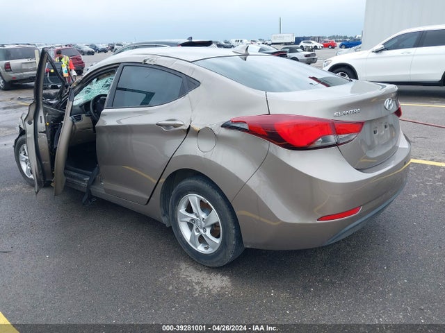 Hyundai ELANTRA SE 2015 5NPDH4AEXFH616764 Image 3