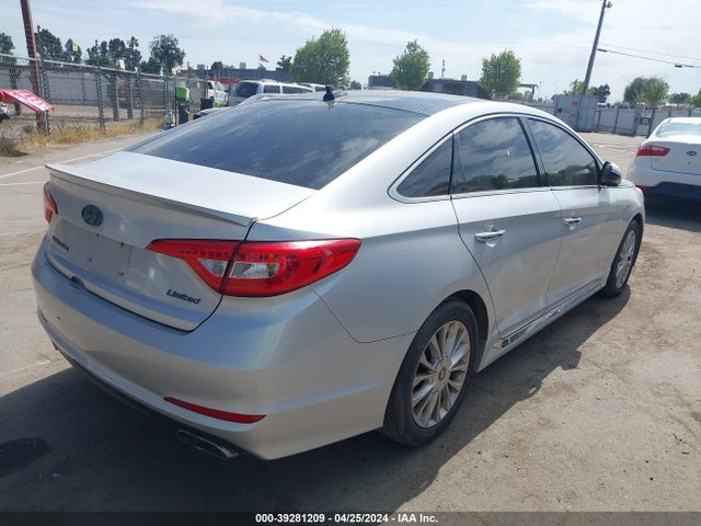 Hyundai Sonata Limited 2015 5NPE34AFXFH041478 Image 4