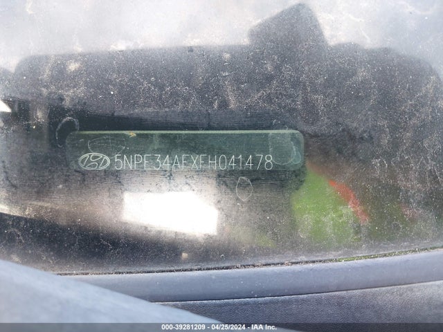 Hyundai Sonata Limited 2015 5NPE34AFXFH041478 Image 9