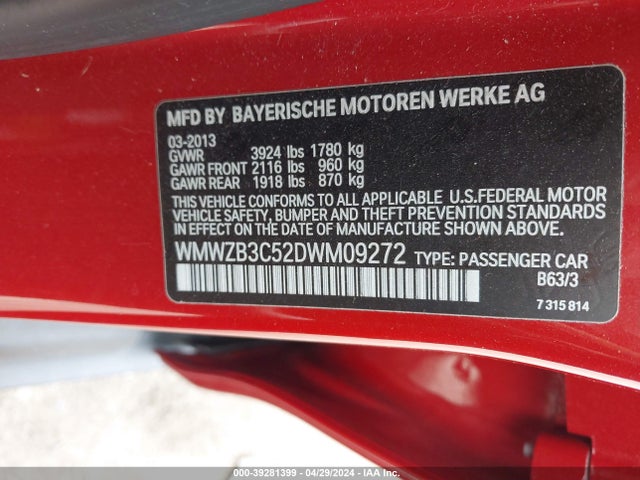 2013 MINI COUNTRYMAN WMWZB3C52DWM09272 Photo 8