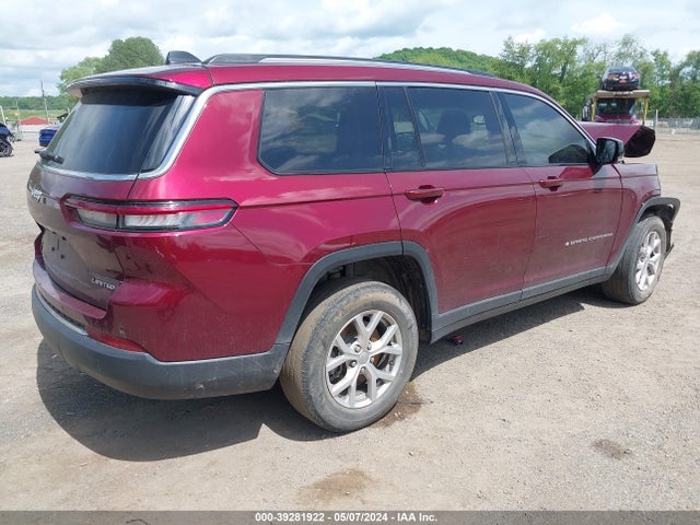 1C4RJKBGXM8198068 Jeep Grand Cherokee L Limited 4x4