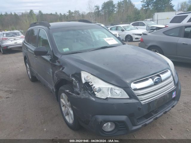 Auction sale of the 2014 Subaru Outback 2.5i Premium, vin: 4S4BRBCC5E1315017, lot number: 39281945