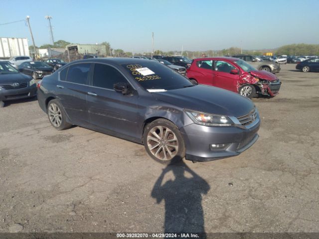 Продаж на аукціоні авто 2015 Honda Accord Sport, vin: 1HGCR2F54FA142759, номер лоту: 39282070