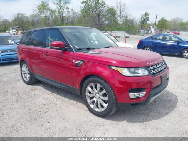 SALWR2VFXFA517259 Land Rover Range Rover Sport 3.0l V6 Supercharged Hse