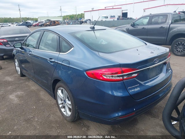 Ford Fusion Hybrid Se 2018 3FA6P0LUXJR238627 Image 3