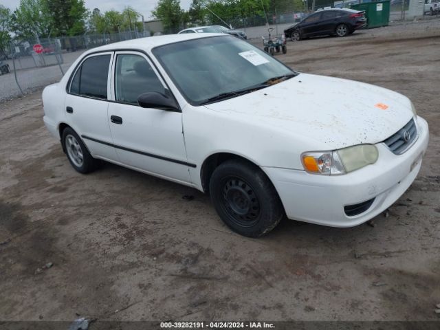 Auction sale of the 2001 Toyota Corolla Ce, vin: 2T1BR12E51C504810, lot number: 39282191