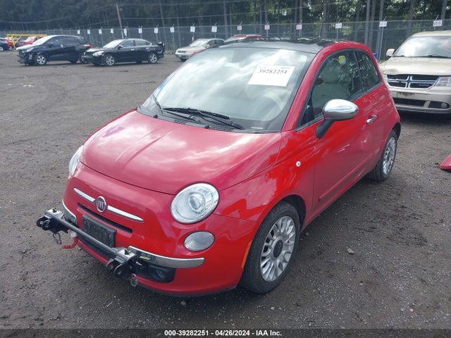 2013 FIAT 500 3C3CFFCR4DT580746 Photo 1