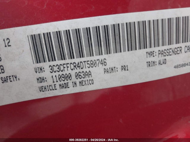 2013 FIAT 500 3C3CFFCR4DT580746 Photo 8