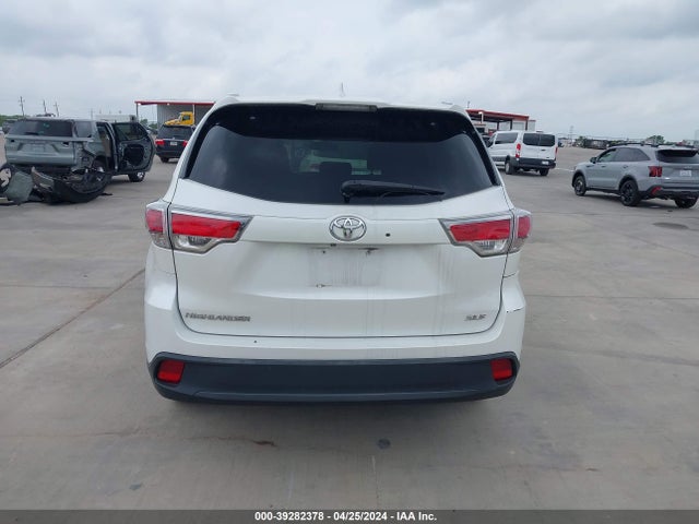 Toyota Highlander Xle V6 2015 5TDKKRFH5FS091261 Image 17