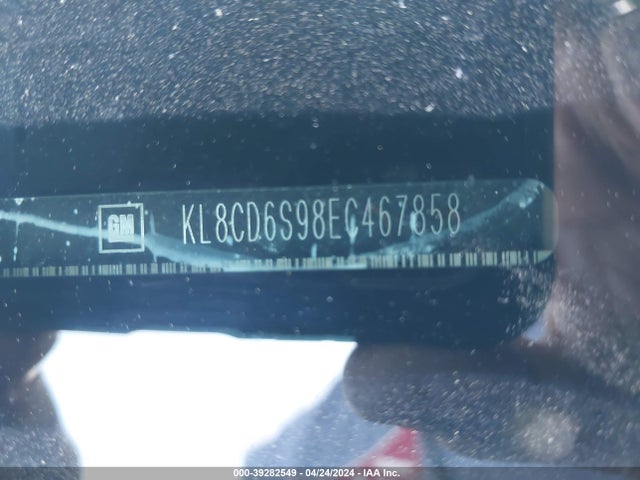 Chevrolet Spark 1lt Auto 2014 KL8CD6S98EC467858 Image 9