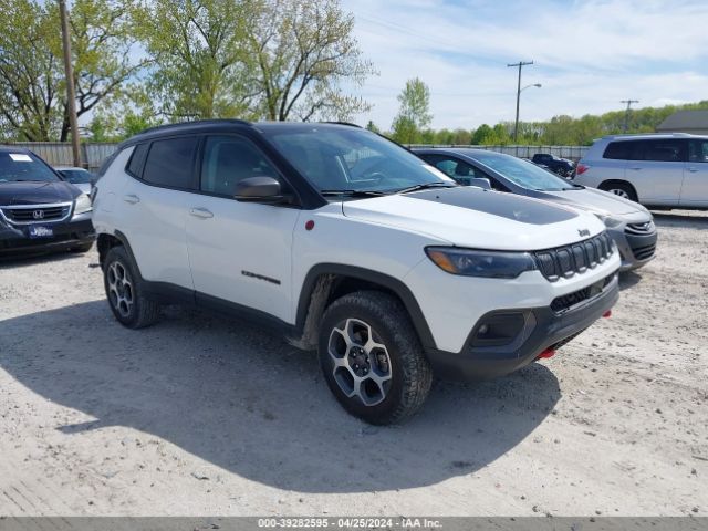 Auction sale of the 2022 Jeep Compass Trailhawk 4x4, vin: 3C4NJDDB1NT142969, lot number: 39282595