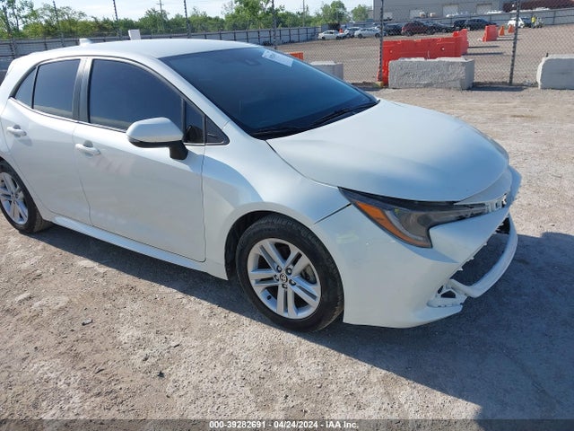Toyota COROLLA SE 2019 JTNK4RBE7K3046576 Image 1
