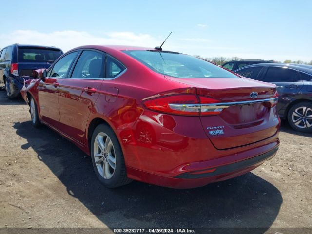 3FA6P0LU9JR147218 Ford Fusion Hybrid Se