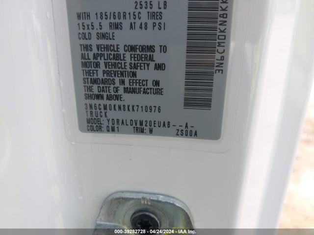 Nissan Nv200 S 2019 3N6CM0KN8KK710976 Image 9